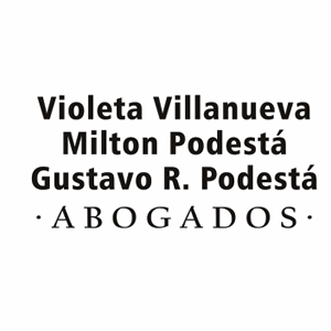 Villanueva Violeta, Podestá Milton, Podestá Gustavo Abogados