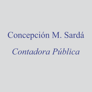 Sardá Concepción Contadora Pública