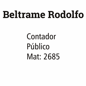 Beltrame Rodolfo Contador Público