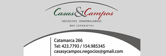 Casas & Campos Negocios Inmobiliarios - La Guia Local