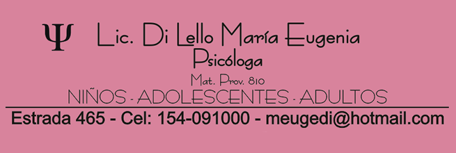 Di Lello María Eugenia Psicóloga