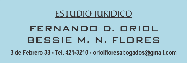 Oriol Fernando y  Flores Bessie Estudio Jurídico