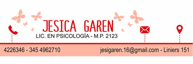 Garén Jesica P.Psicóloga