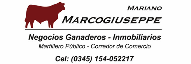 Marcogiuseppe Mariano Negocios Ganaderos-Inmobiliarios