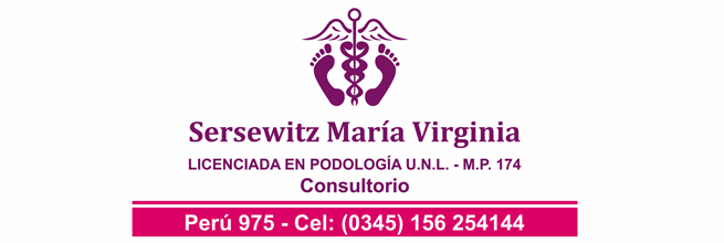 Sersewitz María Virginia Podóloga