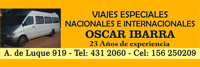 Ibarra Oscar Viajes Especiales