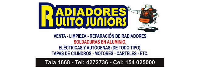 Radiadores Rulito Juniors