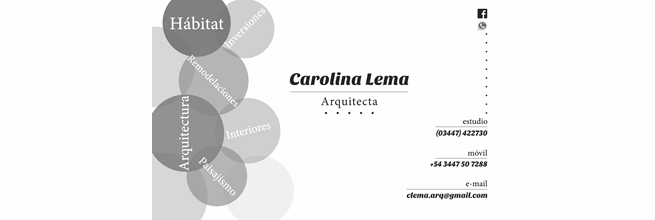 Carolina Lema Arquitecta