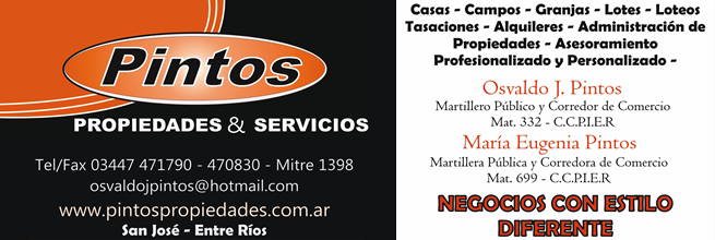 PINTOS Propiedades & Servicio