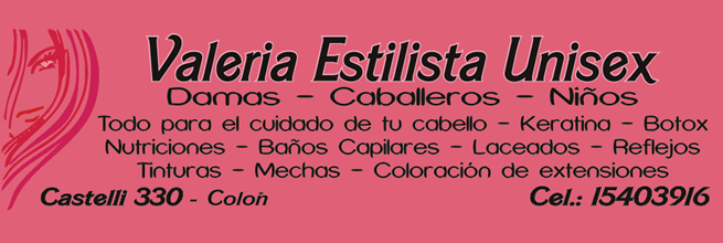 Valeria Estilista Unisex
