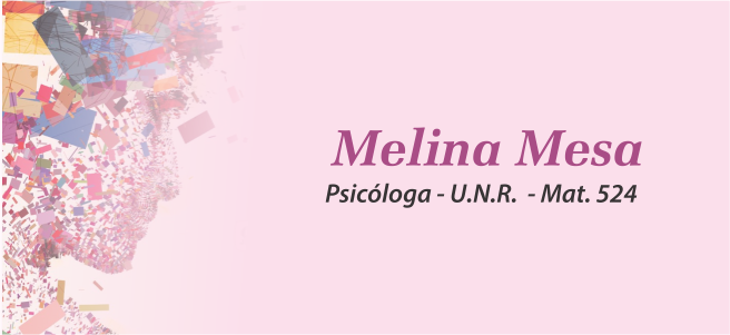 Mesa Melina Psicóloga